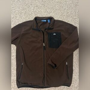 Coast Zip Jacket Brown Black Men’s Size XL EUC